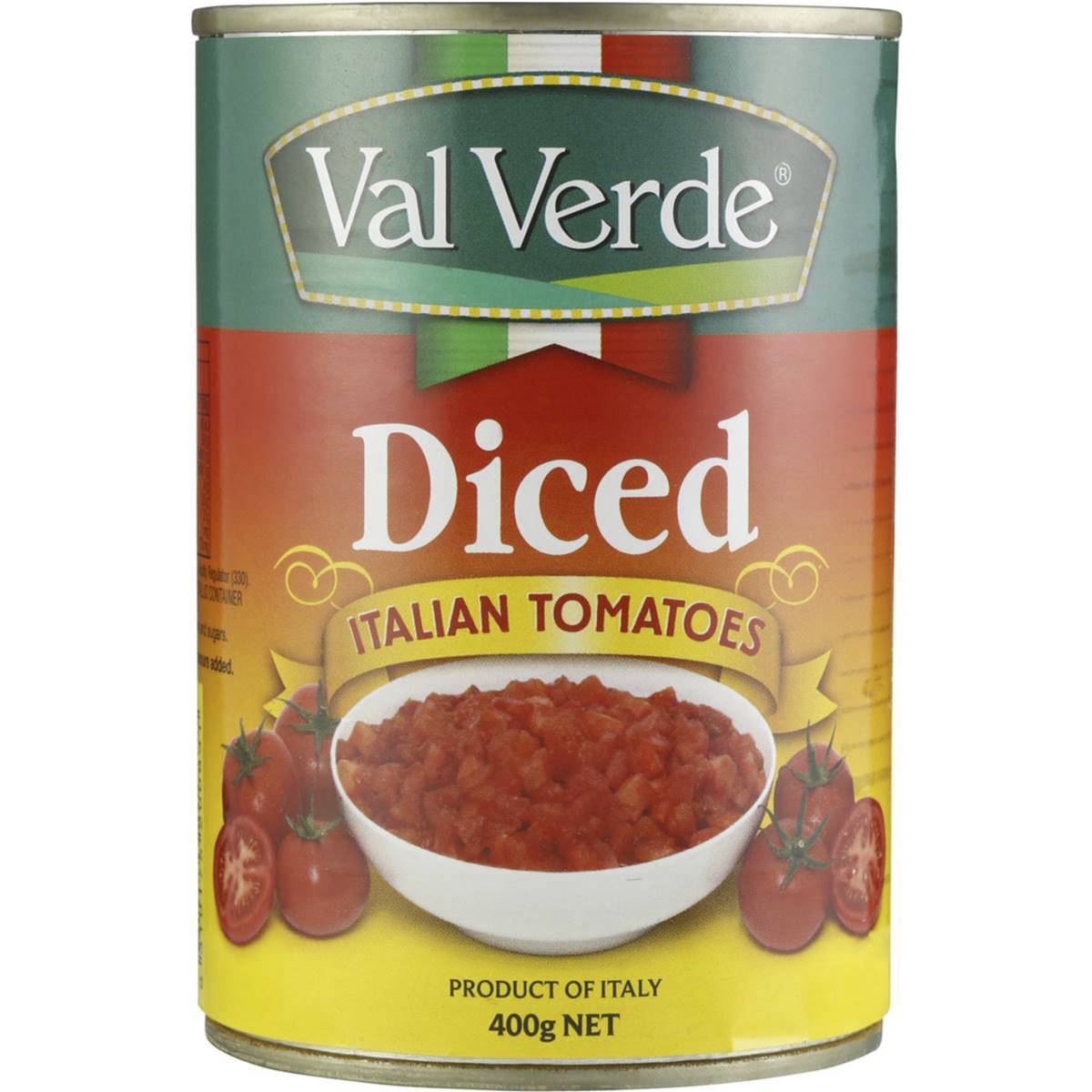 Val Verde Italian Tomatoes Diced 400g Woolworths