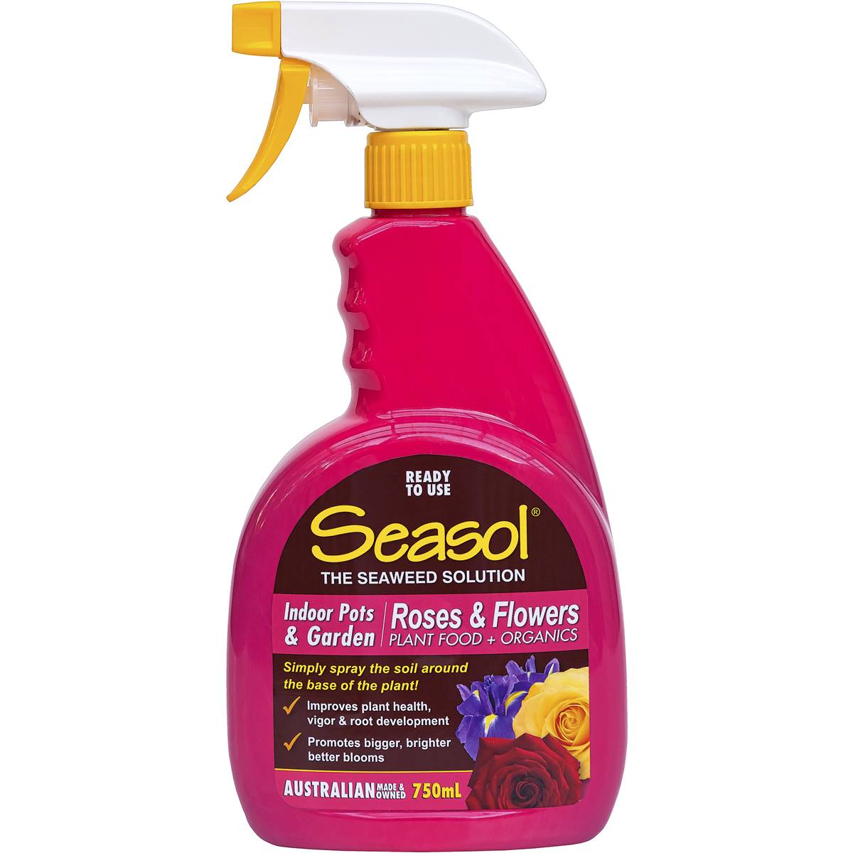 Seasol Rose & Flowers 750ml Woolworths