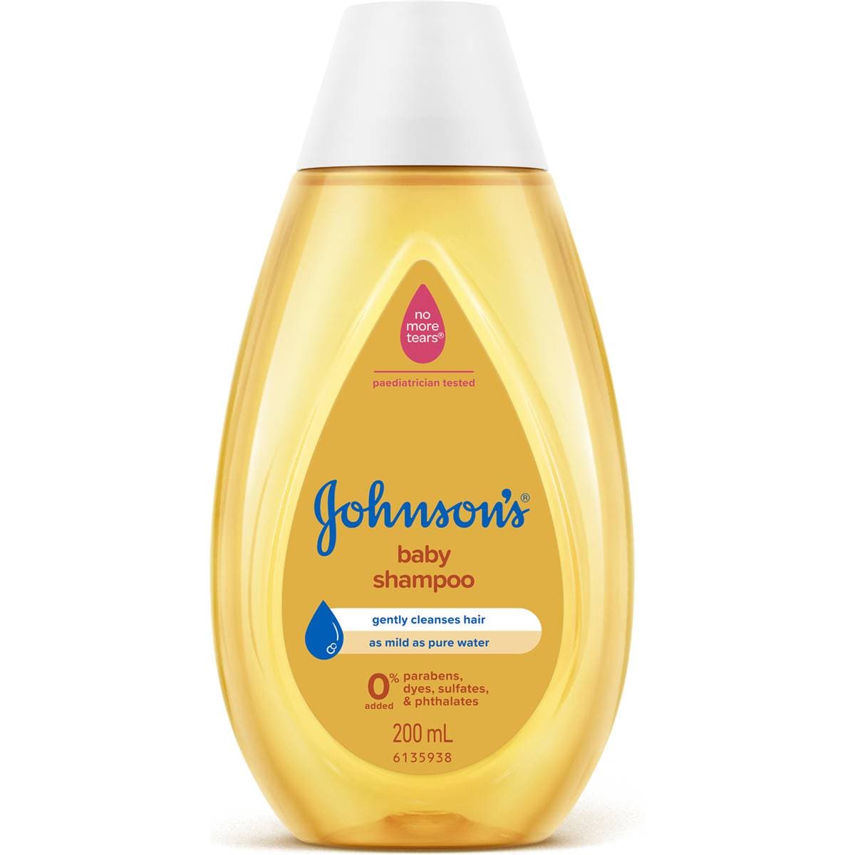 Johnson's Baby Hair Care Shampoo Original 200ml Woolworths