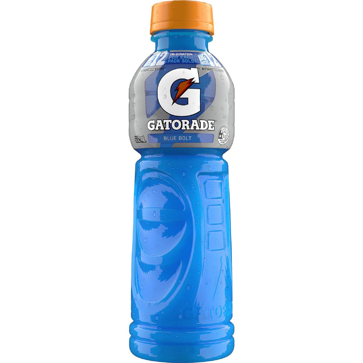 Gatorade Sports Drinks Blue Bolt Electrolyte Hydration Bottle 600ml Gatorade Sports Drinks Blue Bolt Electrolyte Hydration Bottle 600ml