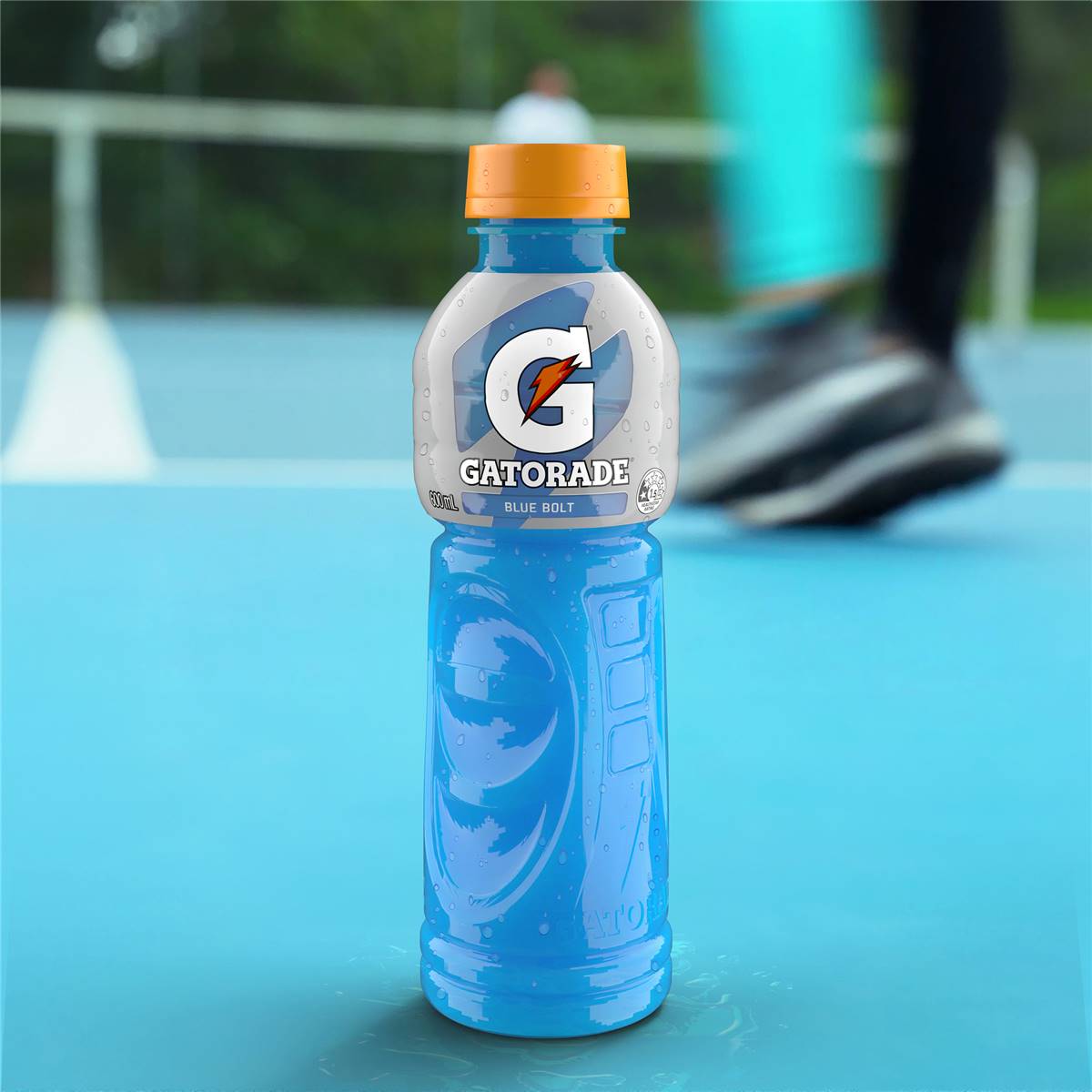 Gatorade Sports Drinks Blue Bolt Electrolyte Hydration Bottle 600ml