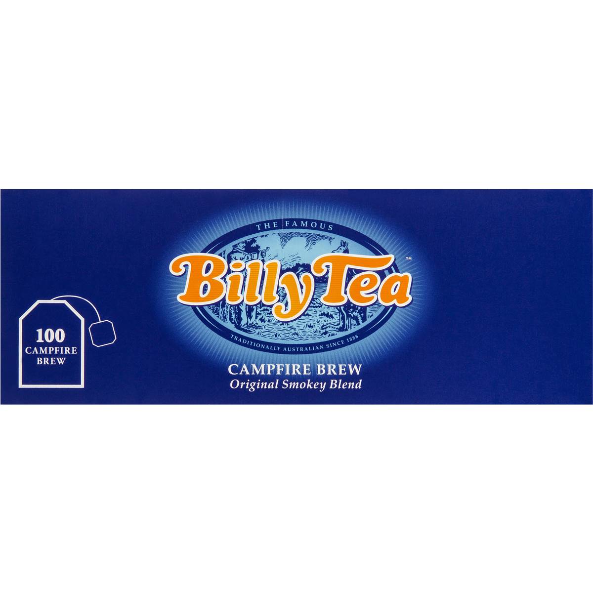 Billy Tea Campfire Brew Tea Bags 100pk 185g Woolworths
