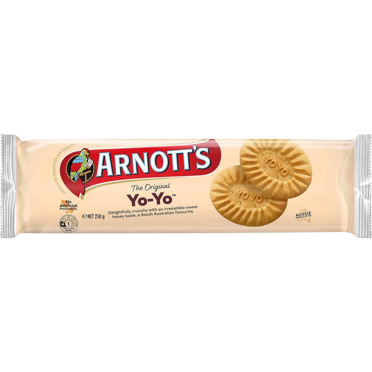 Arnott S Yo Yo Plain Biscuits 250g Woolworths