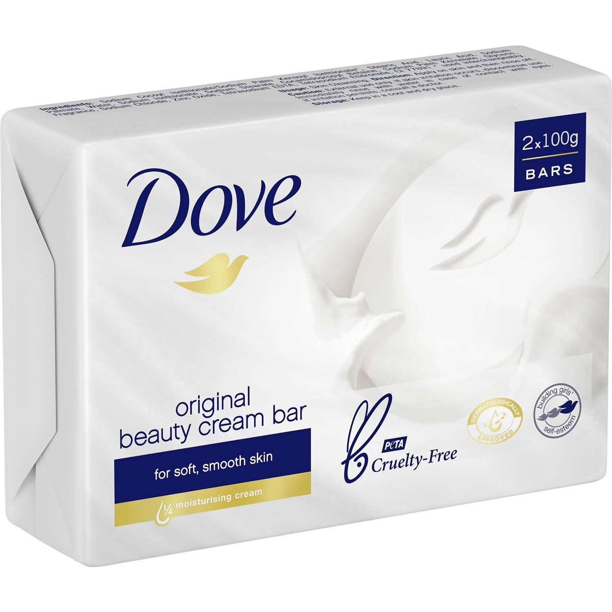 Dove Beauty Bar Soap Original 2x100g Woolworths