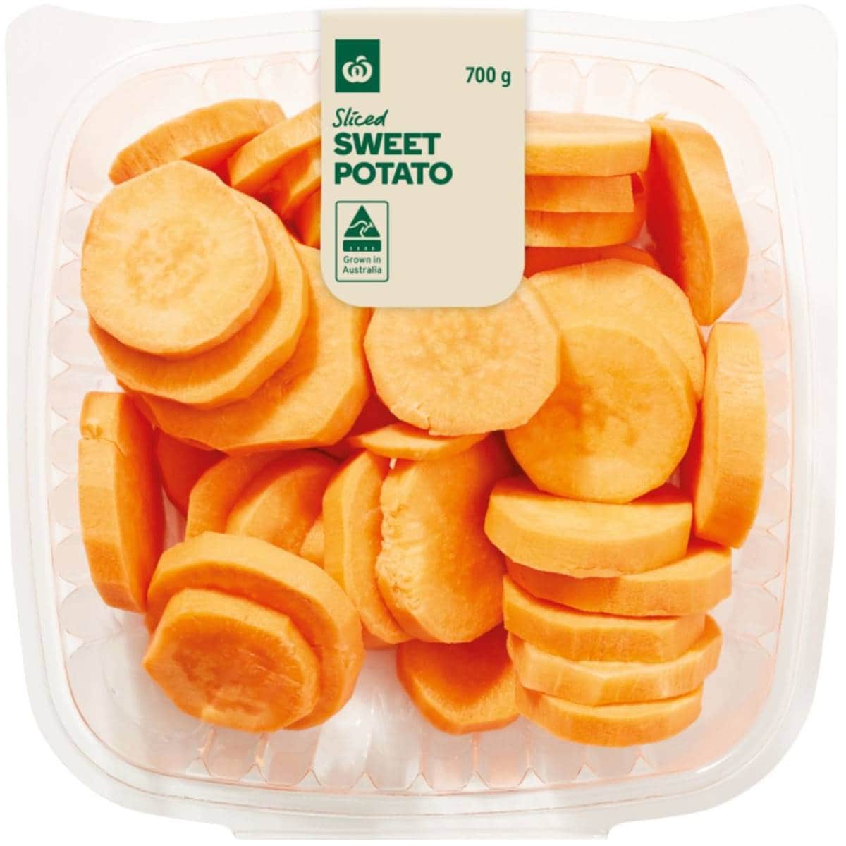 Woolworths Sliced Sweet Potato 700g Woolworths