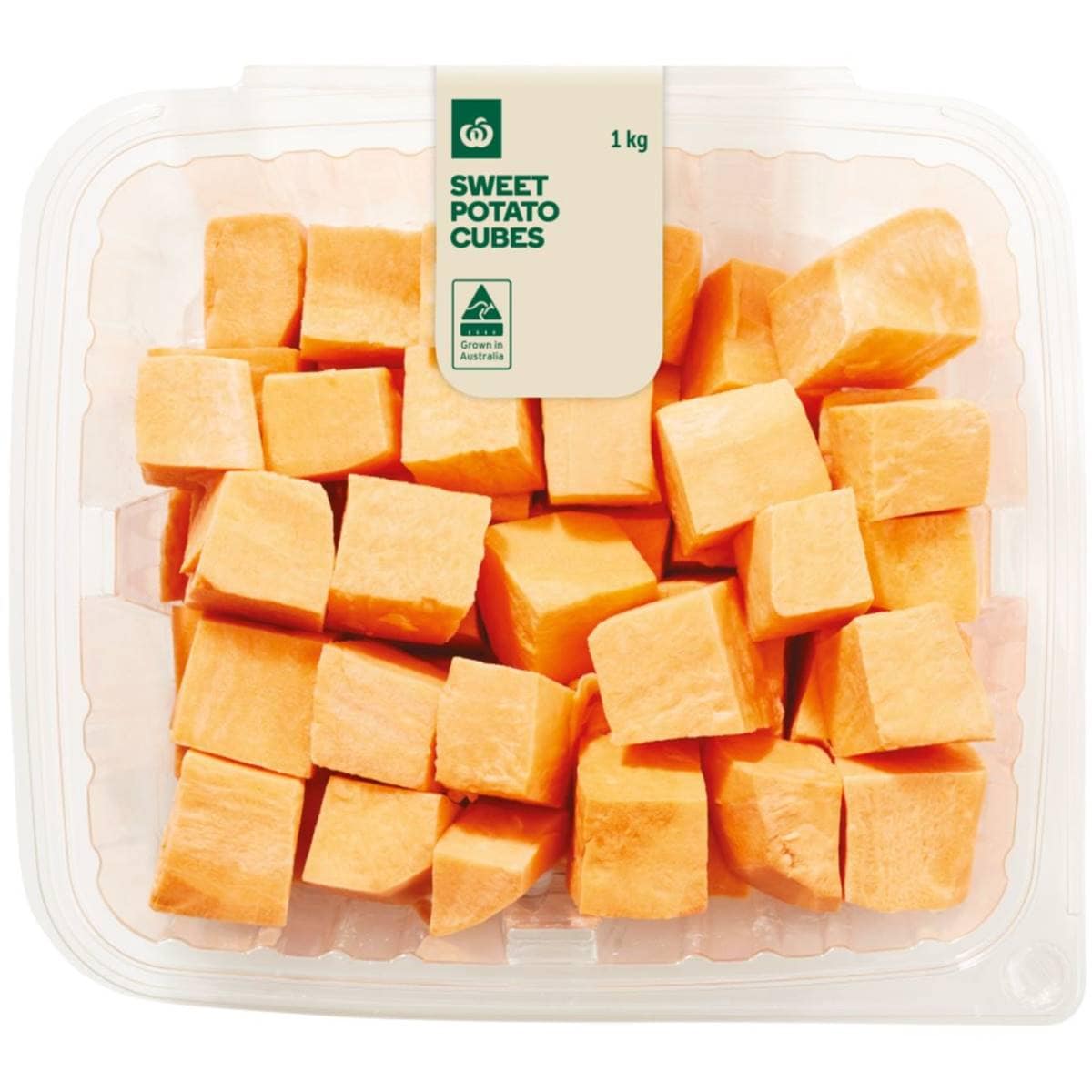 Woolworths Sweet Potato Cubes 1kg Woolworths