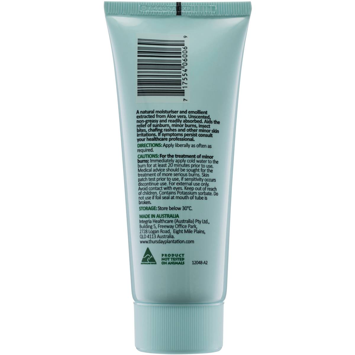 Thursday Plantation Aloe Antiseptic Gel Aid 100g | Woolworths