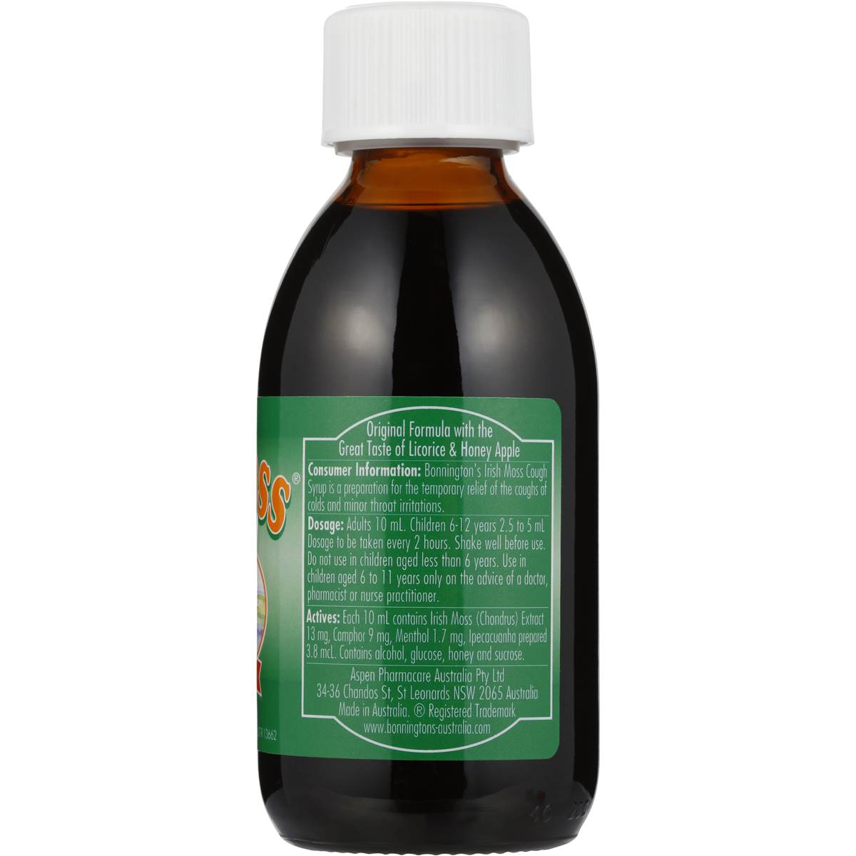 Bonningtons Cough Syrups Irish Moss 200ml | Woolworths
