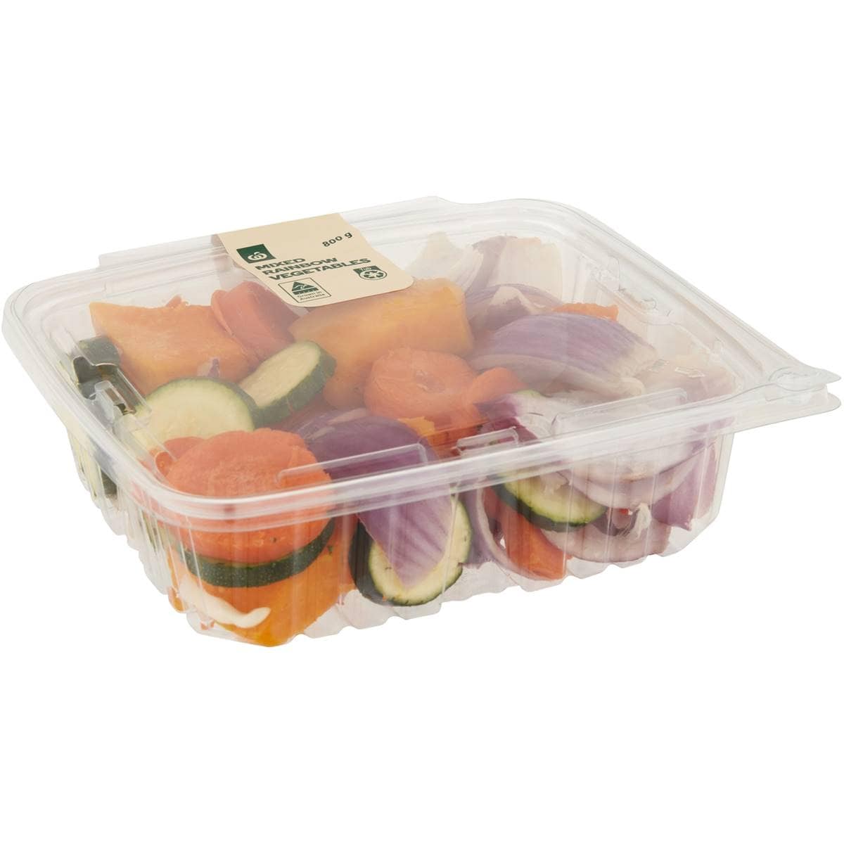 Woolworths Mixed Rainbow Vegetables 800g Woolworths