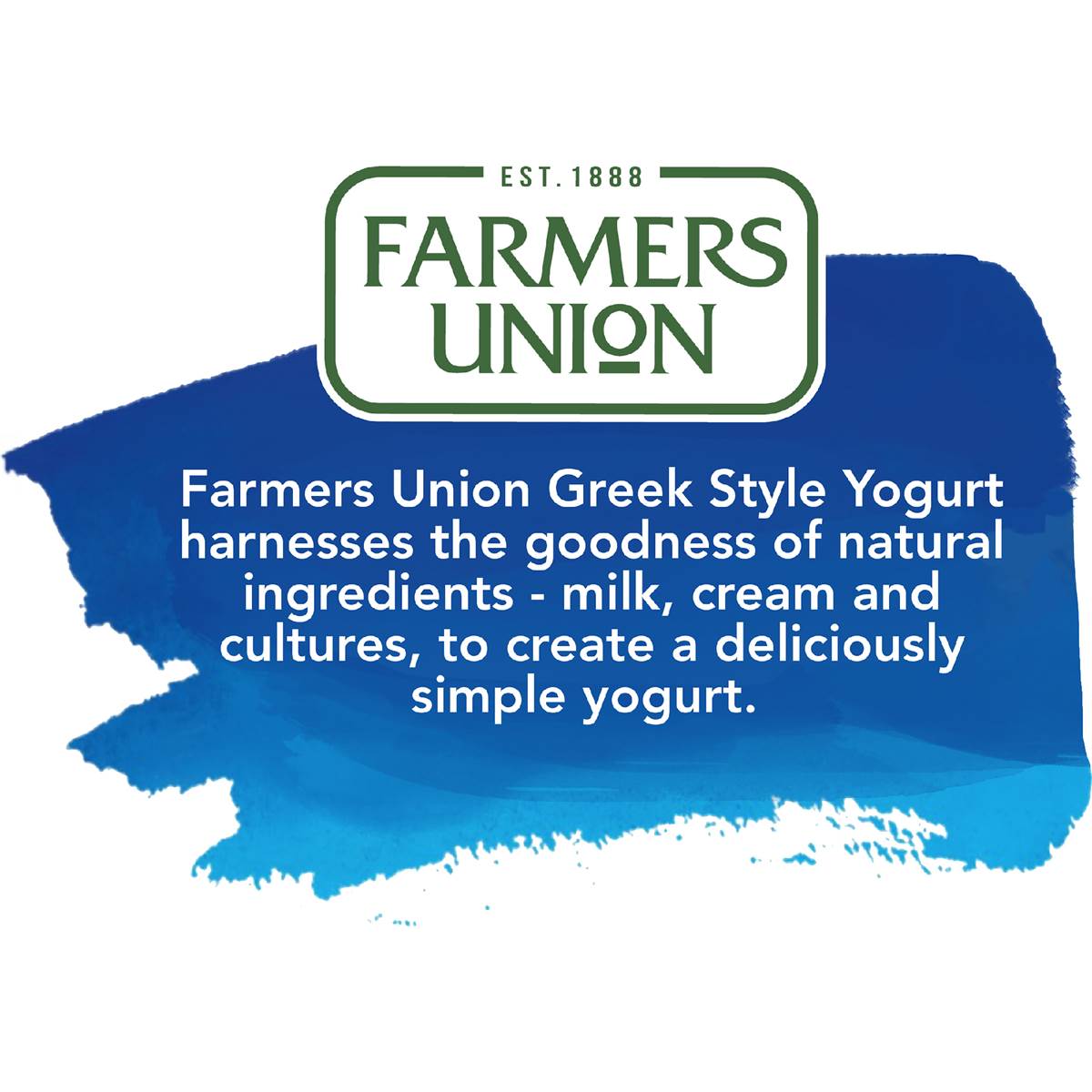 Farmers Union Greek Style Natural Yoghurt 1kg Woolworths