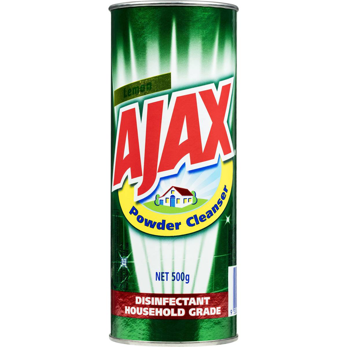 Ajax Disinfectant Powder Cleaner Super Lemon 500g | Woolworths