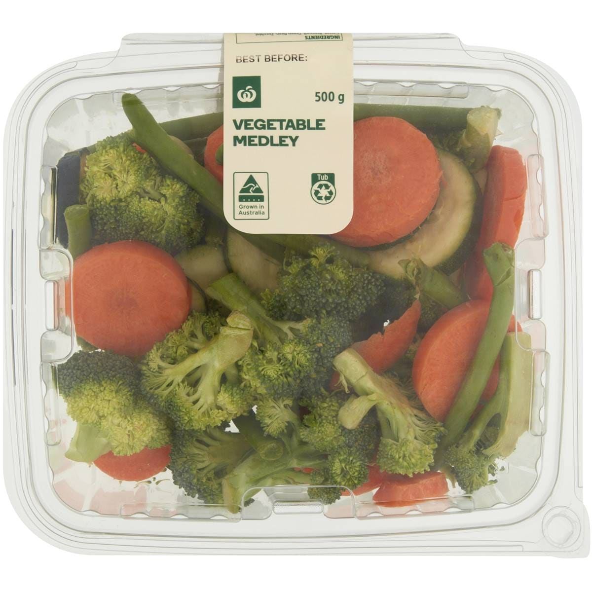 Woolworths Vegetable Medley 500g Woolworths