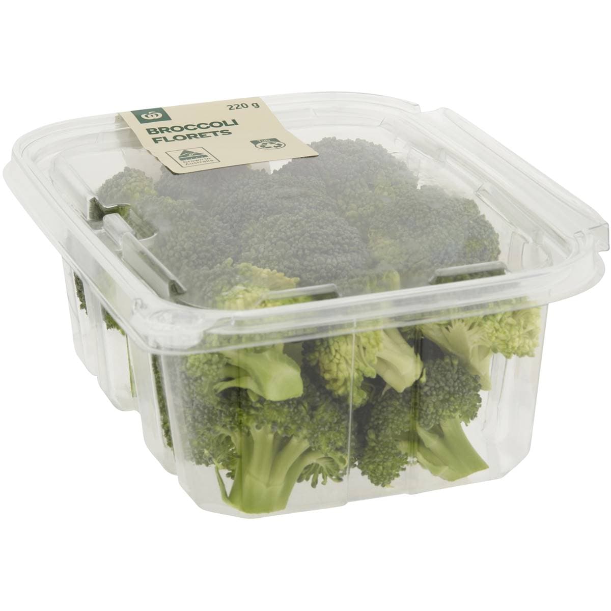 Woolworths Broccoli Florets 220g Woolworths