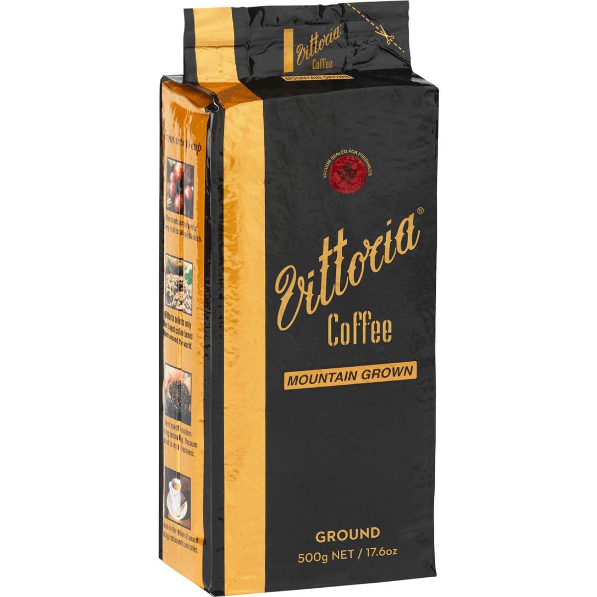 Vittoria Mountain Grown Ground Coffee 500g Woolworths