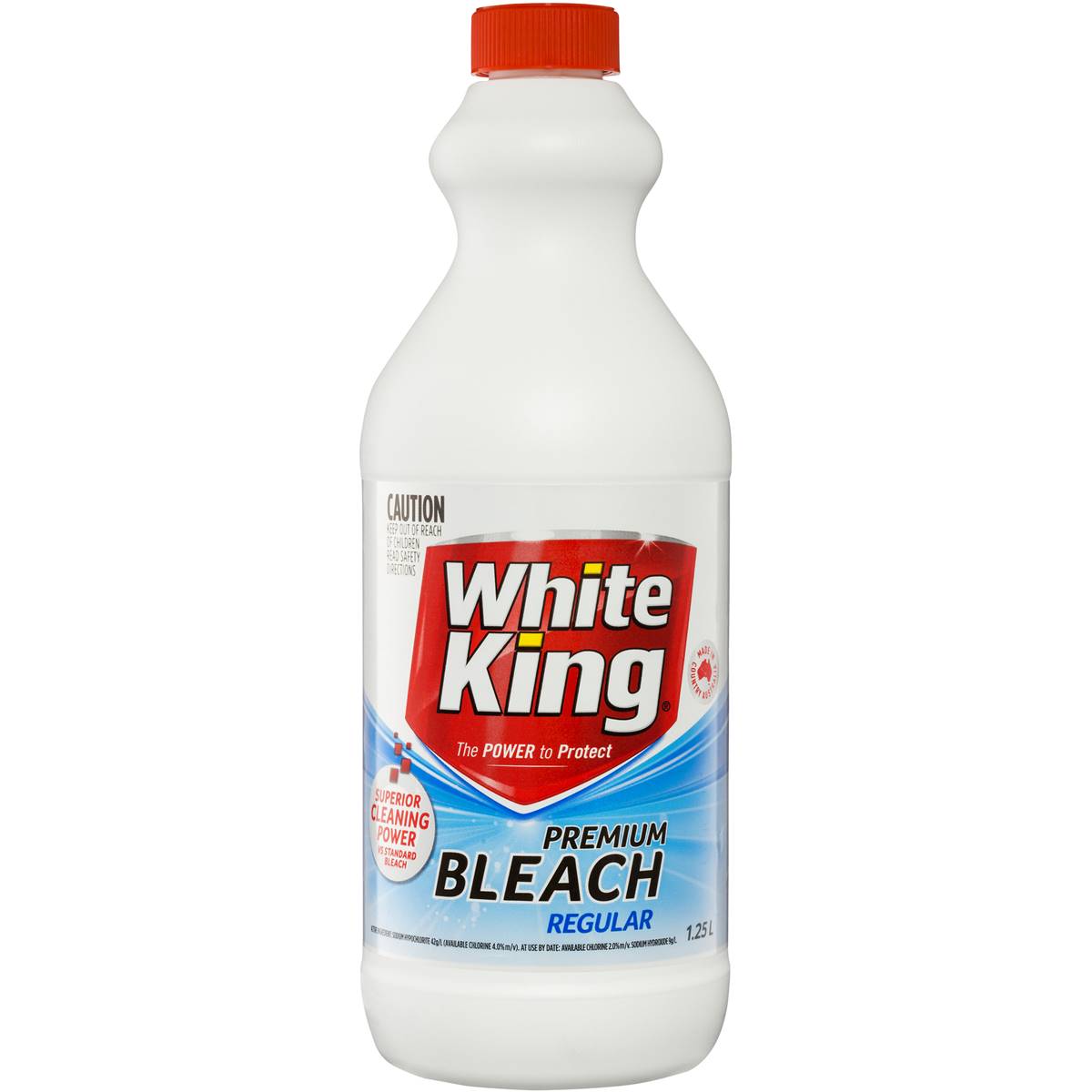 White King Bleach Regular 1.25l Woolworths