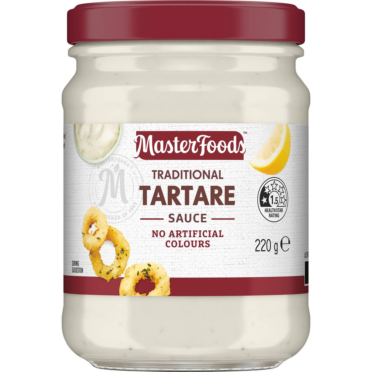 Masterfoods Traditional Tartare Sauce 220g Woolworths