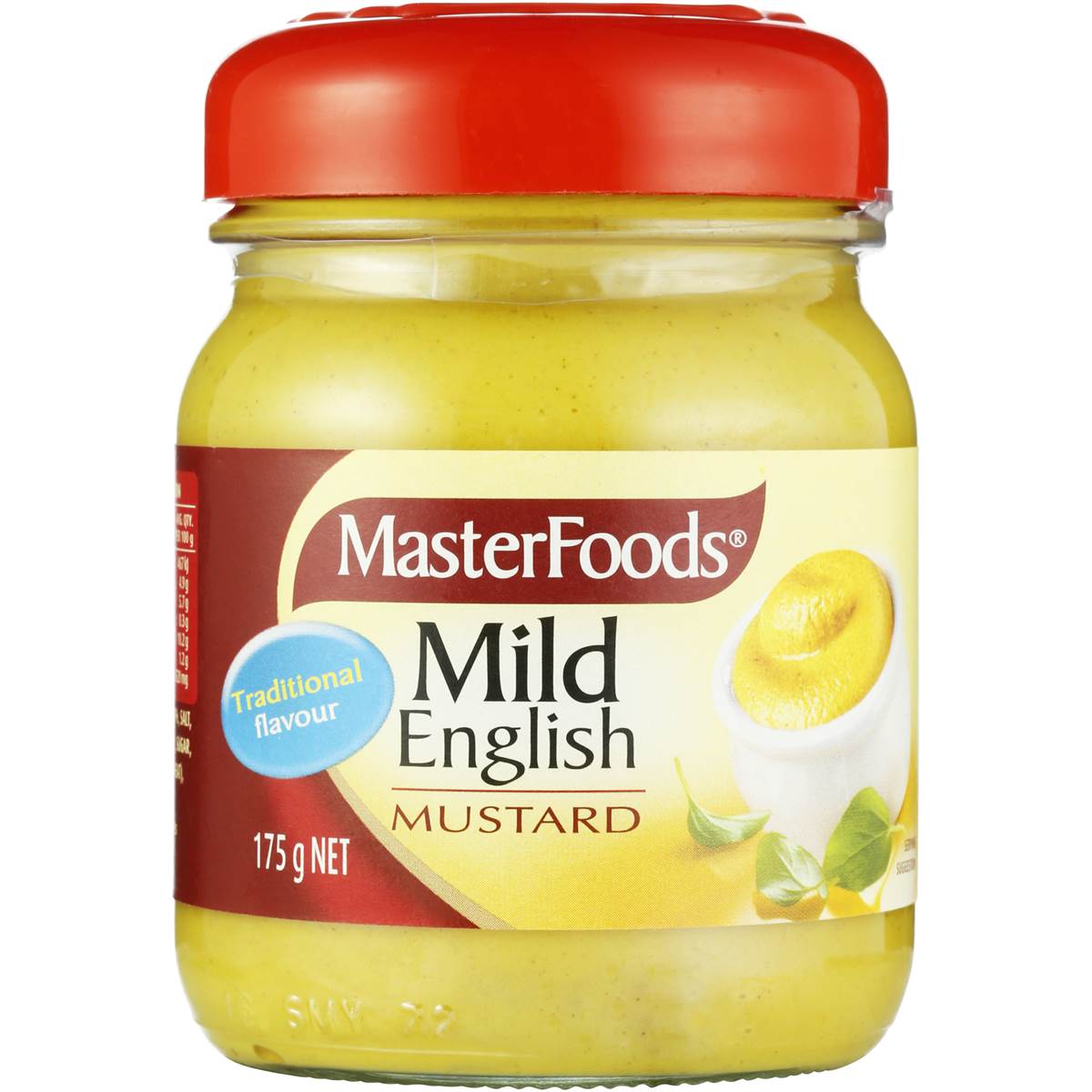 Masterfoods Mustard Mild English 175g Woolworths