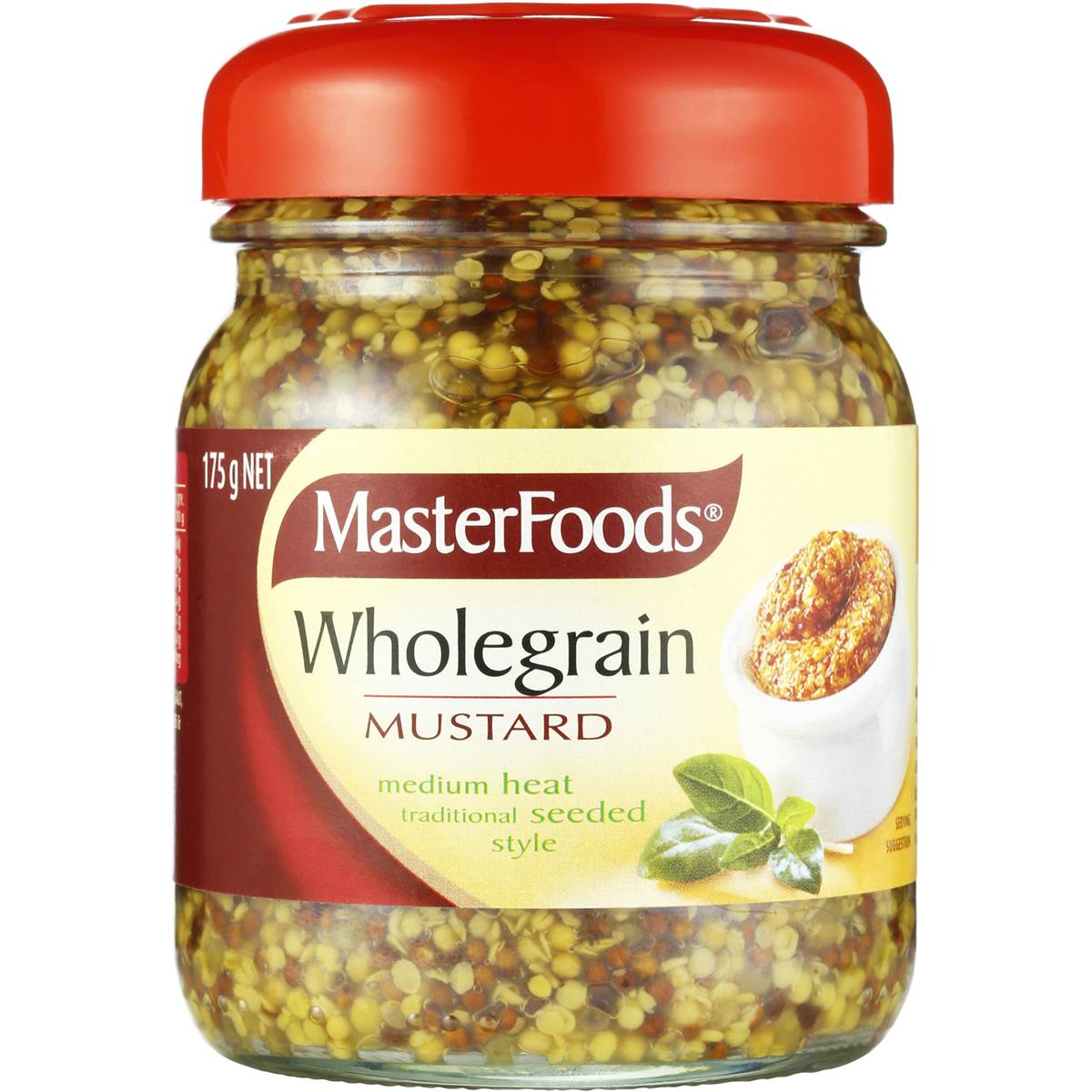 Masterfoods Mustard Wholegrain 175g Woolworths