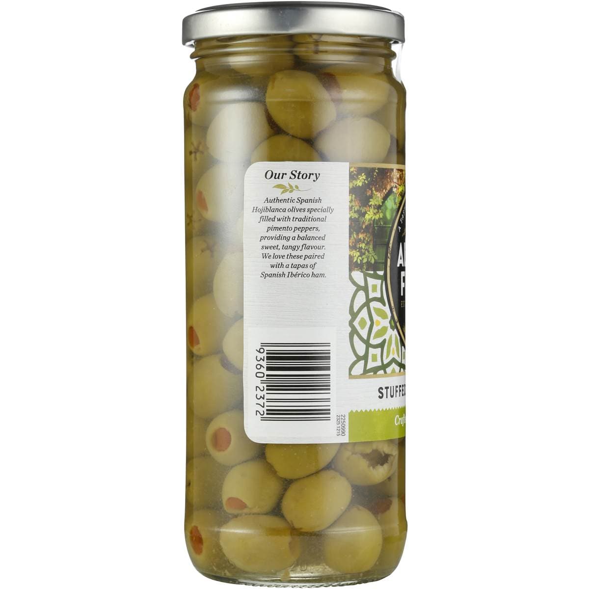 Always Fresh Olives Stuffed Green Pimento 450g Woolworths