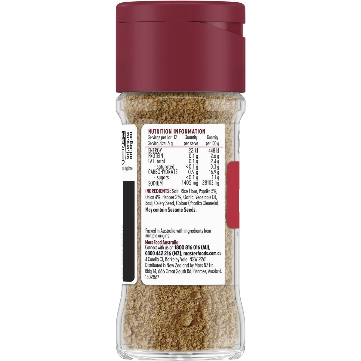 Masterfoods All Purpose Seasoning 65g Woolworths