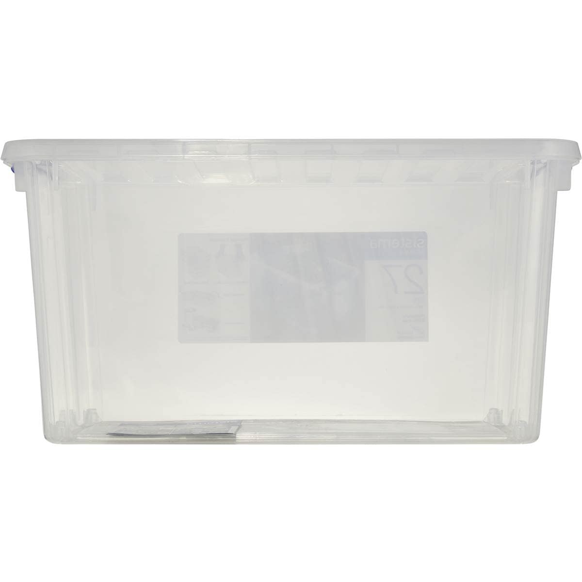 Sistema Storage With Lid 27l Assorted Each Woolworths
