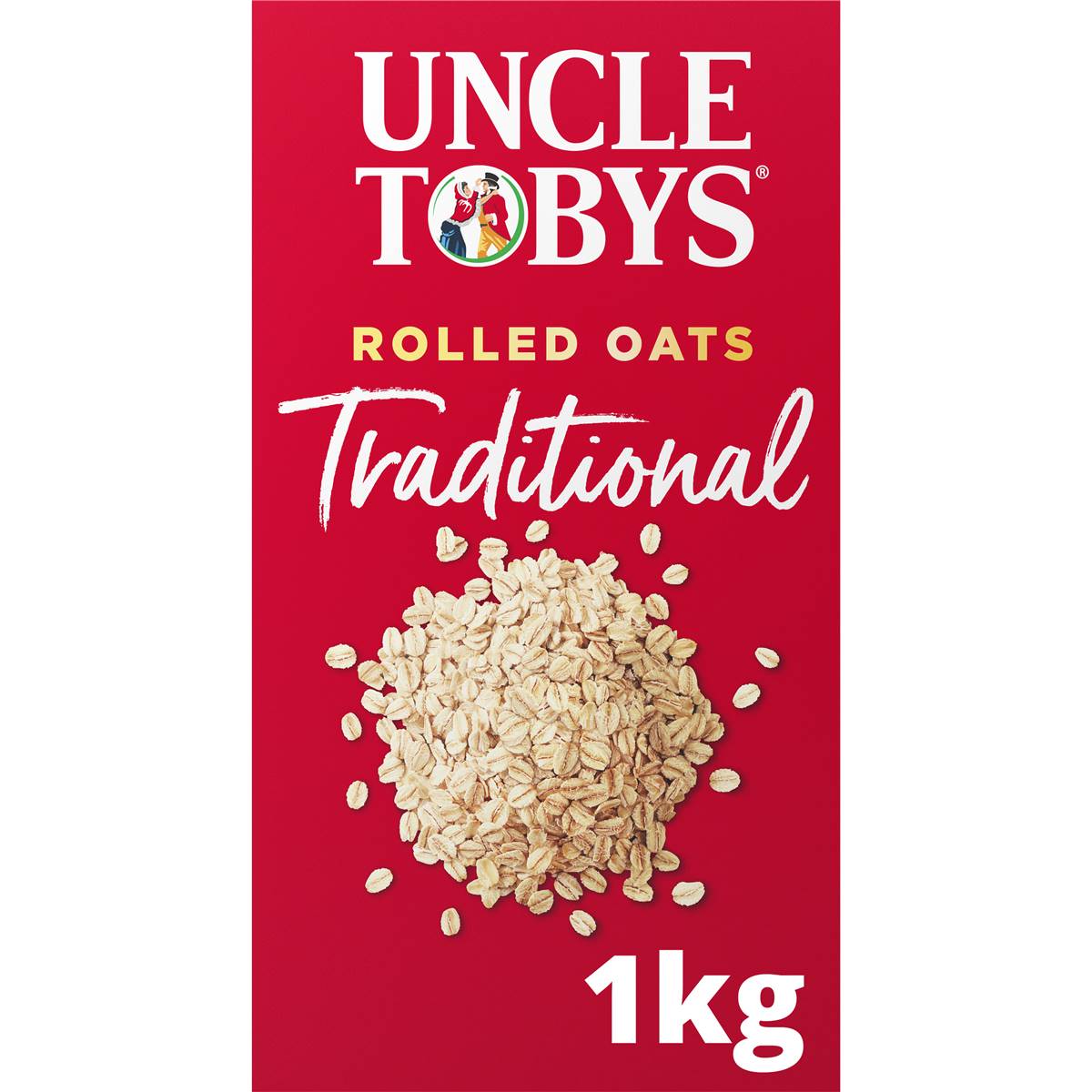 Uncle Tobys Traditional Oats 1kg | Woolworths