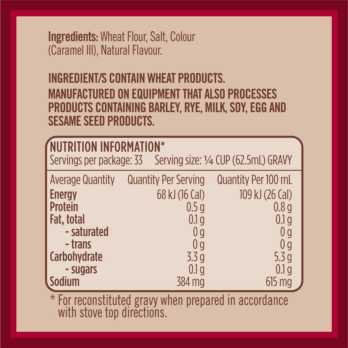 Gravox Traditional Gravy Mix 200g Woolworths