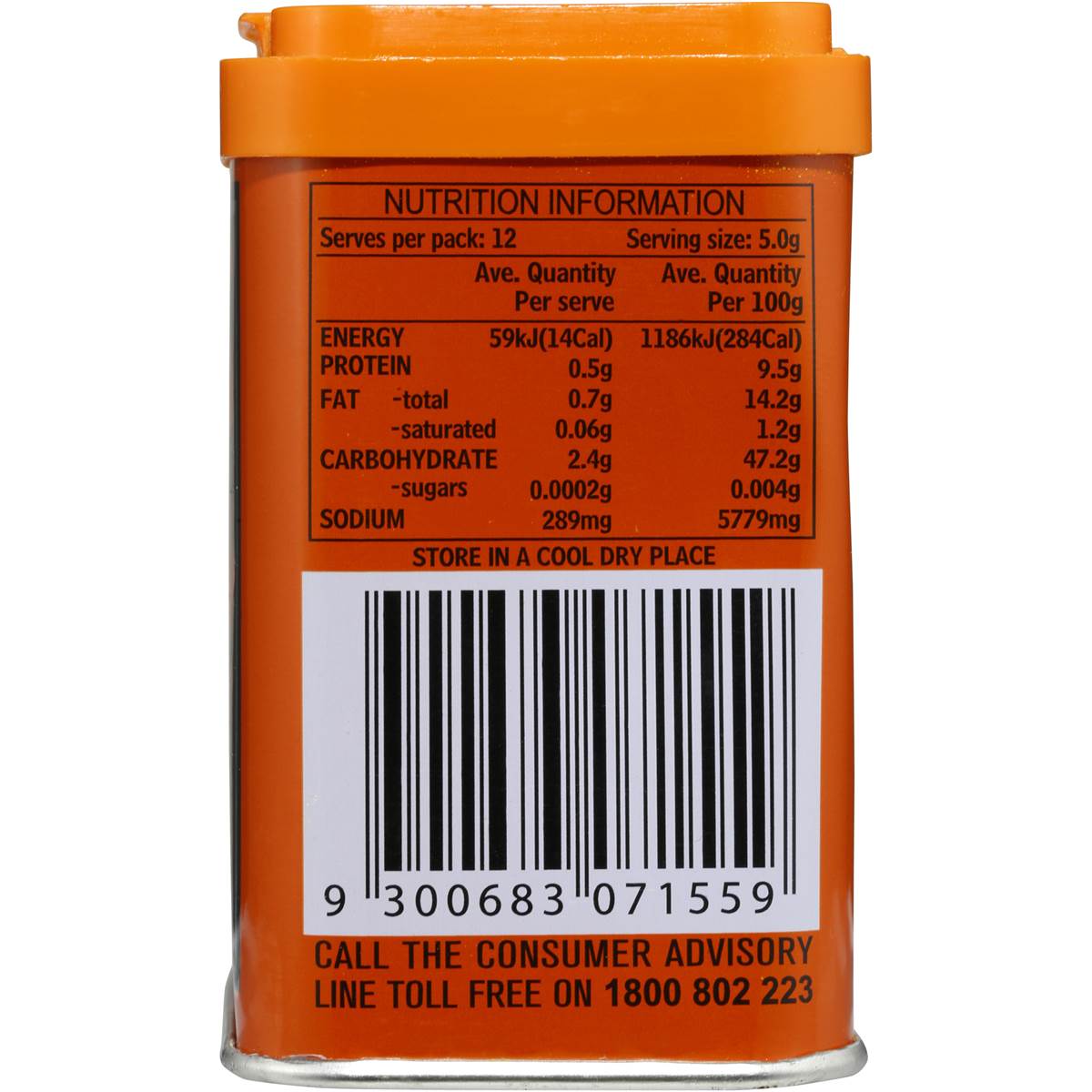 Keens Curry Powder 60g Woolworths