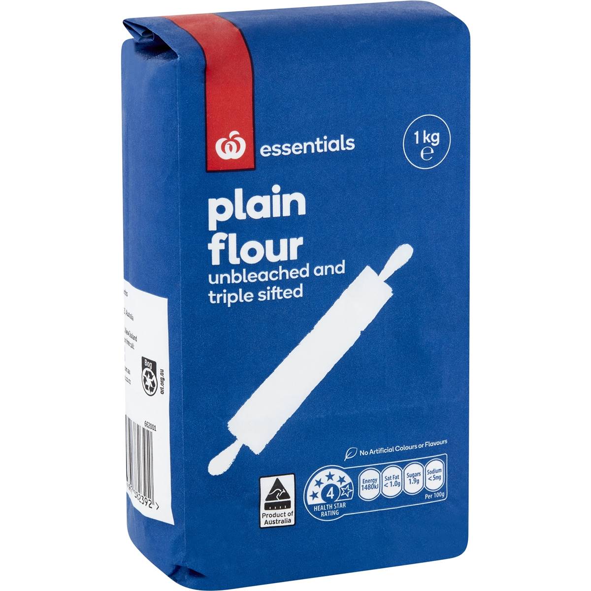 Calories In Essentials Plain Flour Calorie Counter Australia