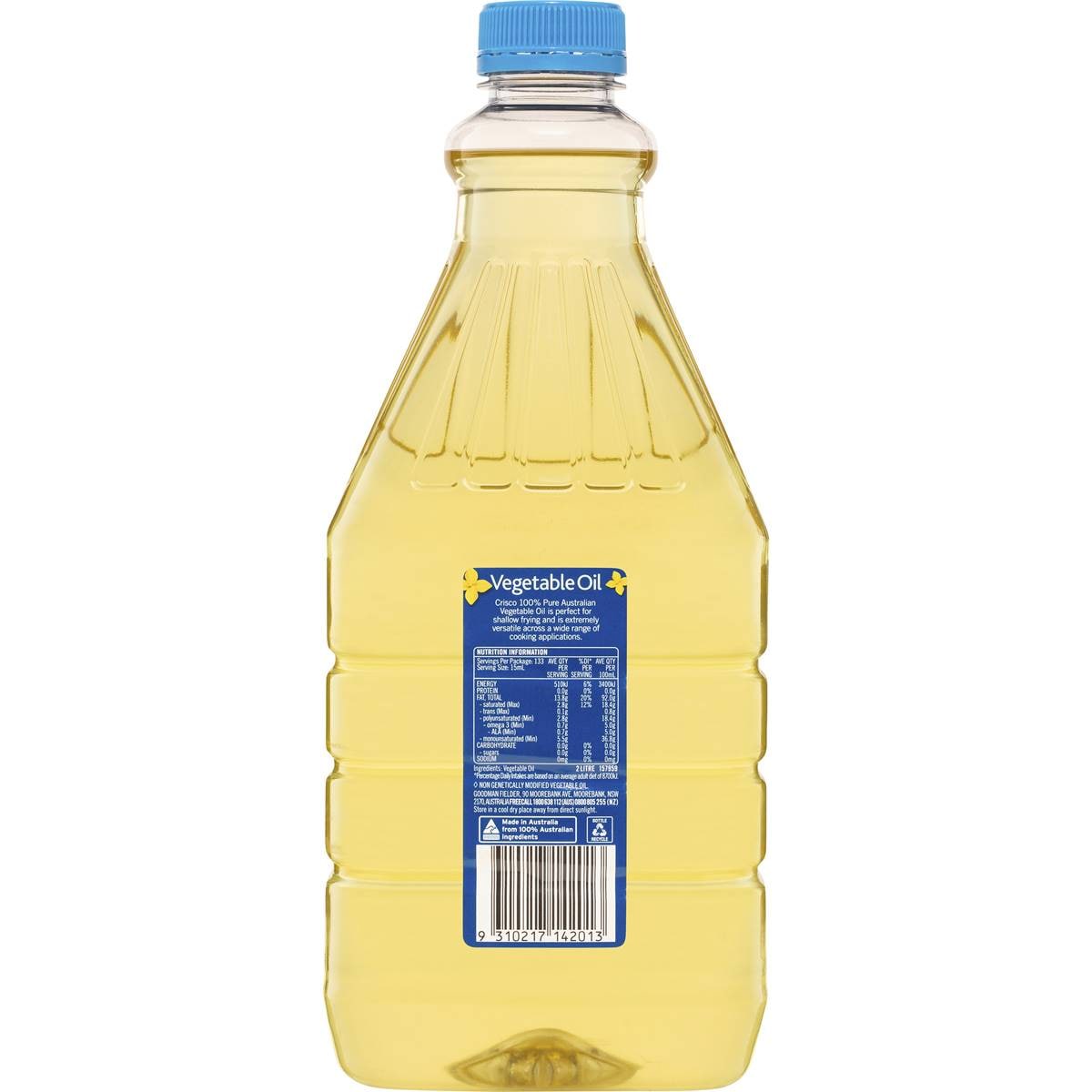 Crisco Vegetable Blended Oil 2l Woolworths