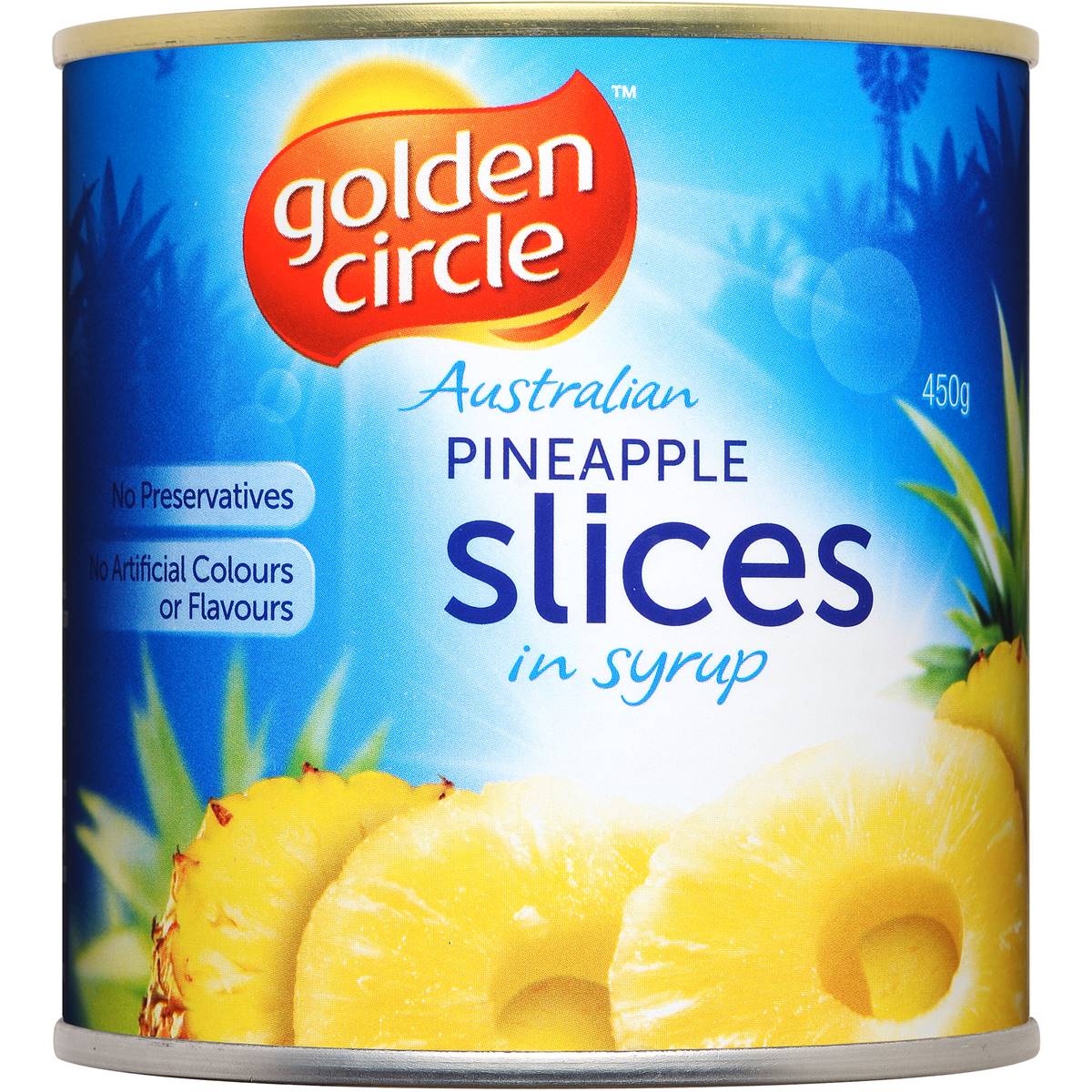 Golden Circle Pineapple Sliced In Syrup 450g Woolworths