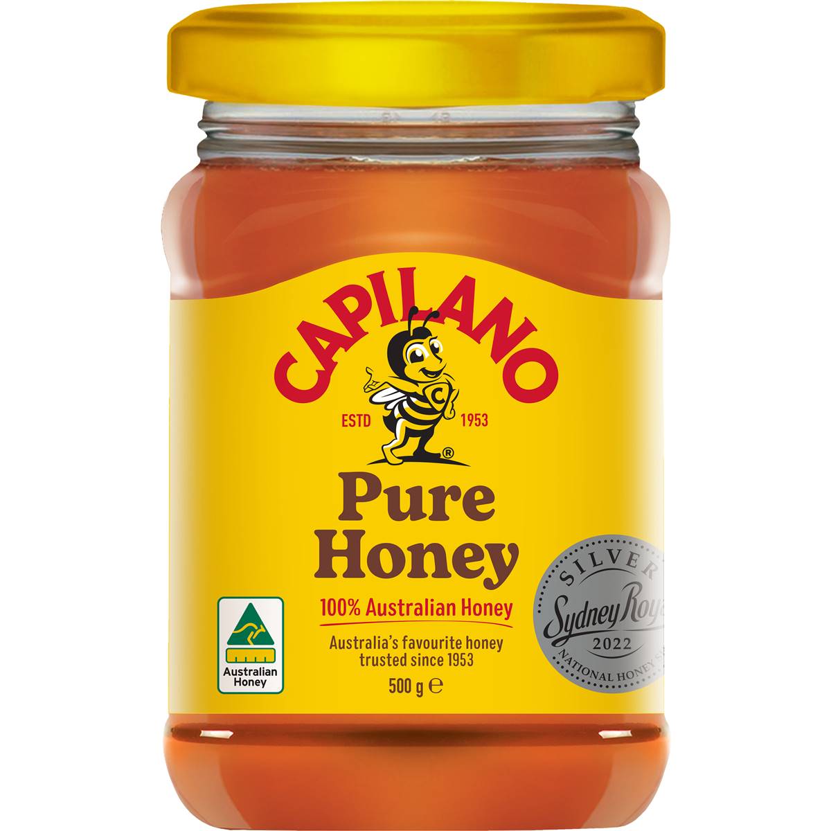 Capilano 100% Pure Australian Honey Jar 500g | Woolworths