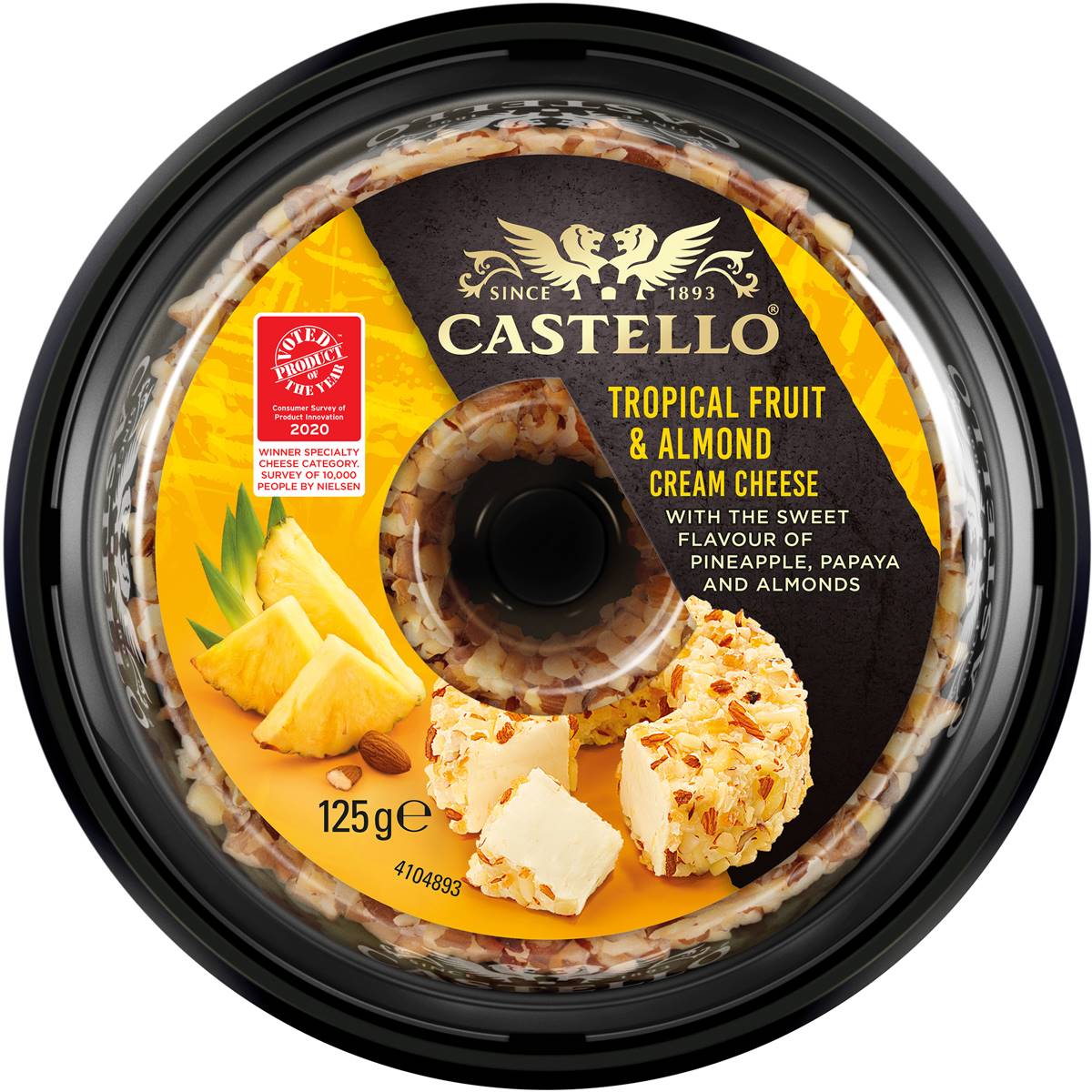 Castello Tropical Fruit And Almond Cream Cheese 125g | Woolworths