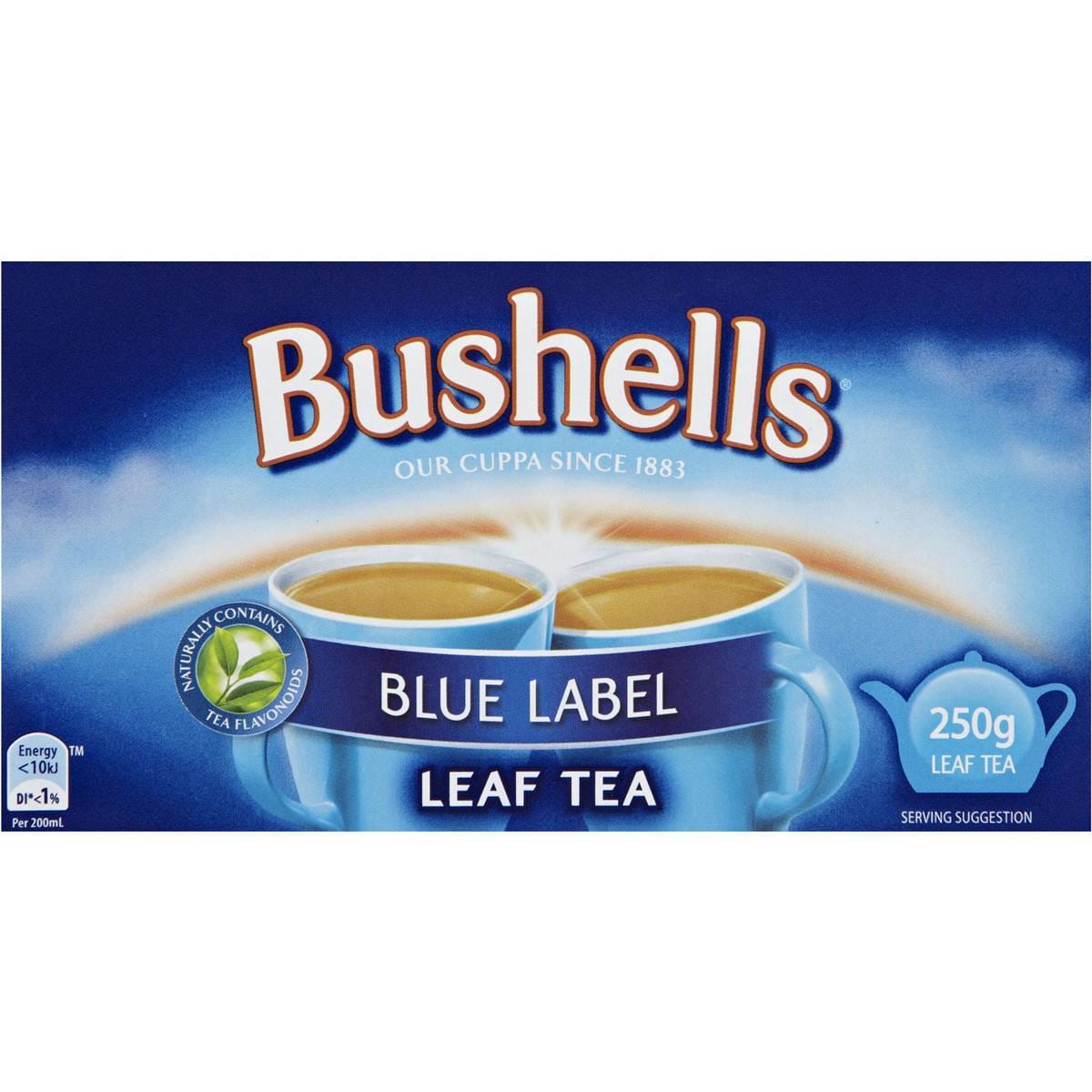 Bushells Blue Label Loose Leaf Tea 250g Woolworths