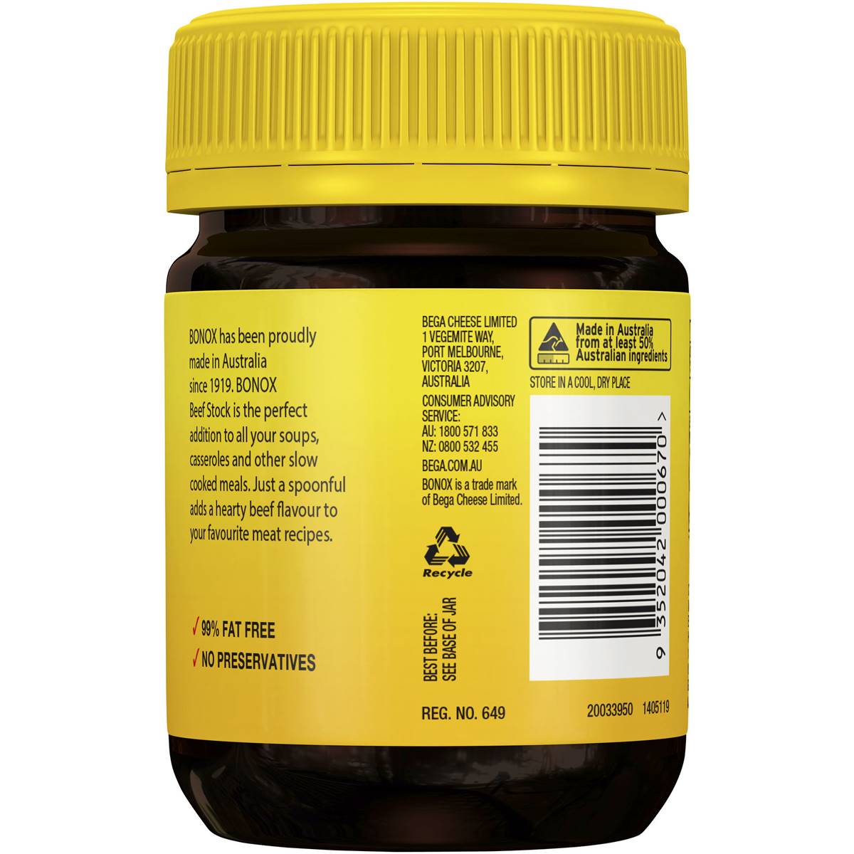 Bonox Beef Stock Paste Extract 230g Woolworths