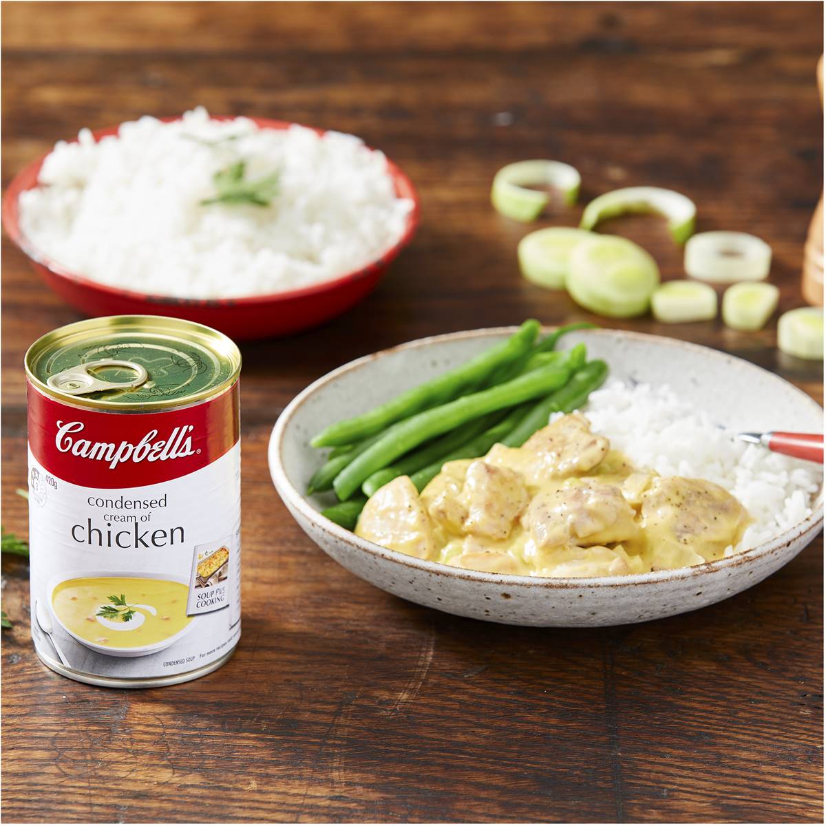 Campbell S Condensed Soup Cream Of Chicken G Woolworths