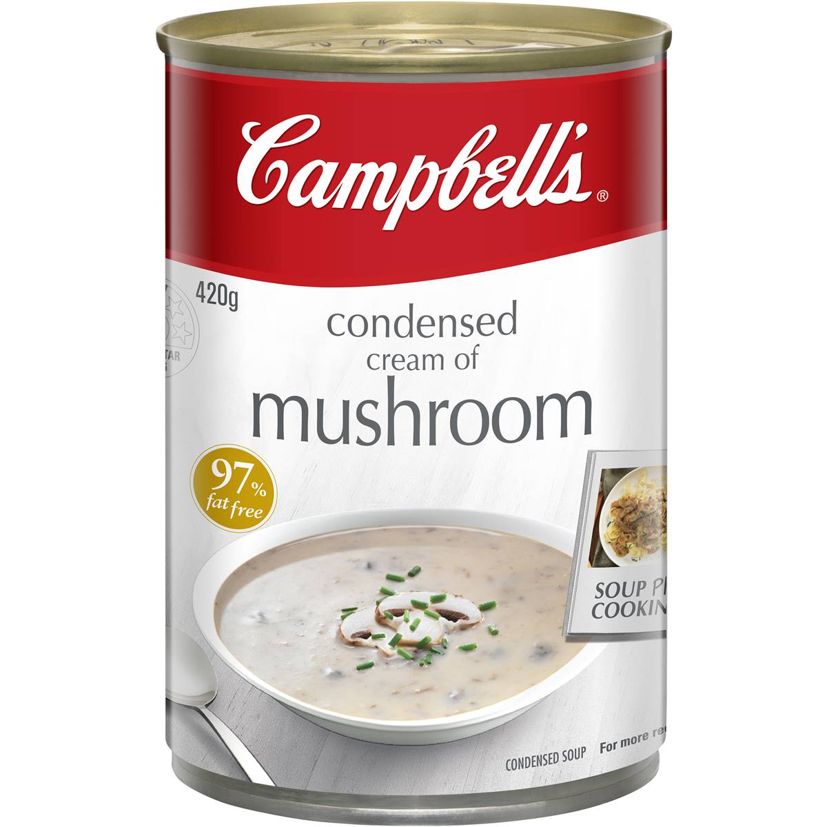 Campbell's Condensed Soup Cream Of Mushroom