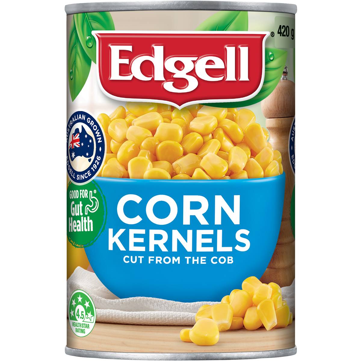 Edgell Corn Kernels Whole 420g Woolworths