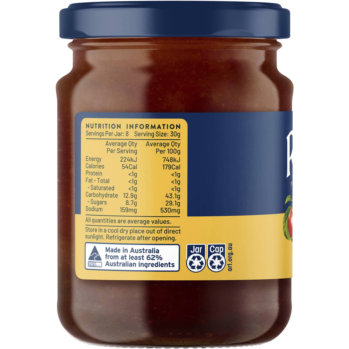 Rosella Chutney Fruit 250g Woolworths