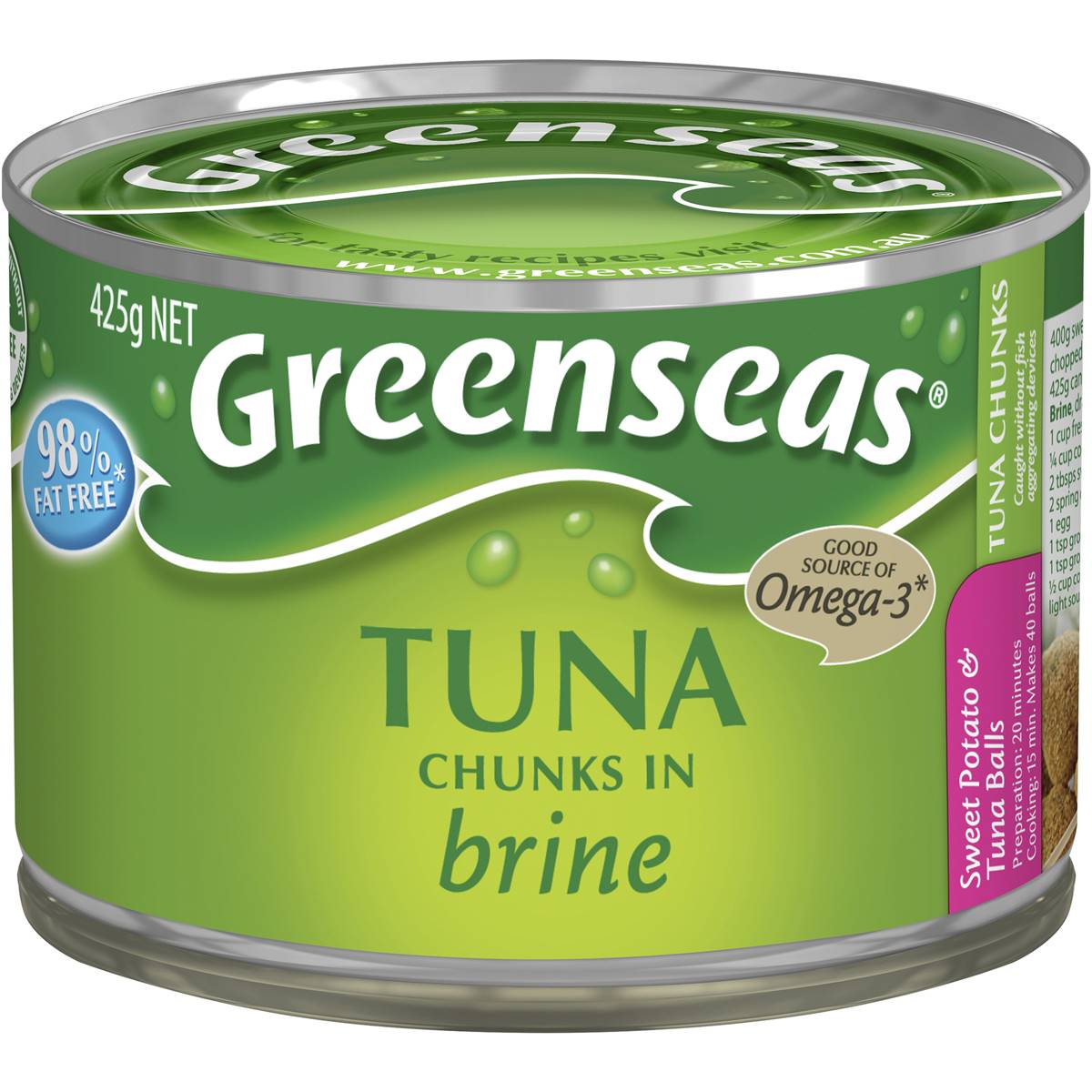Greenseas Tuna Chunks In Brine 425g Woolworths