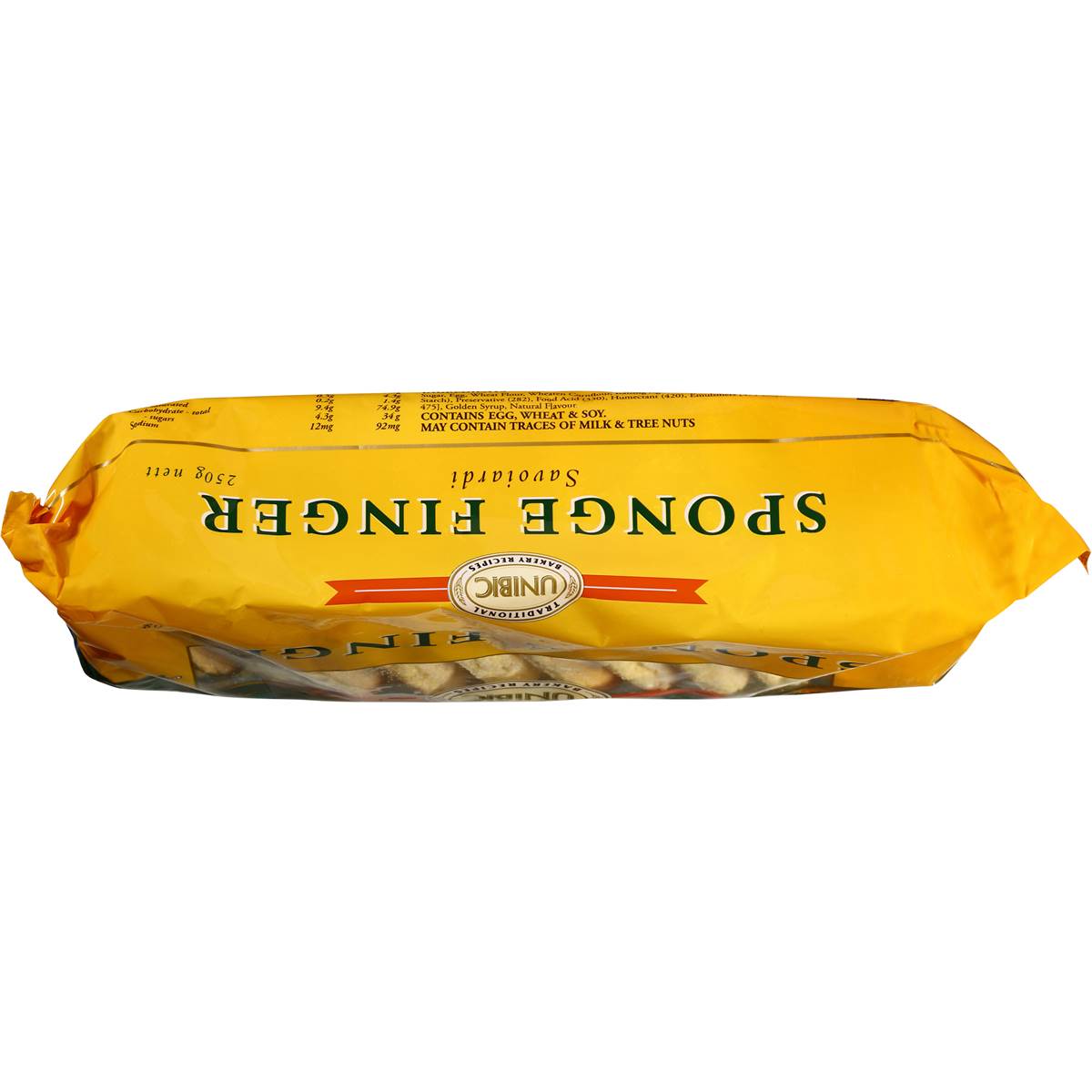 Unibic Sponge Sweet Finger Biscuits 250g Woolworths