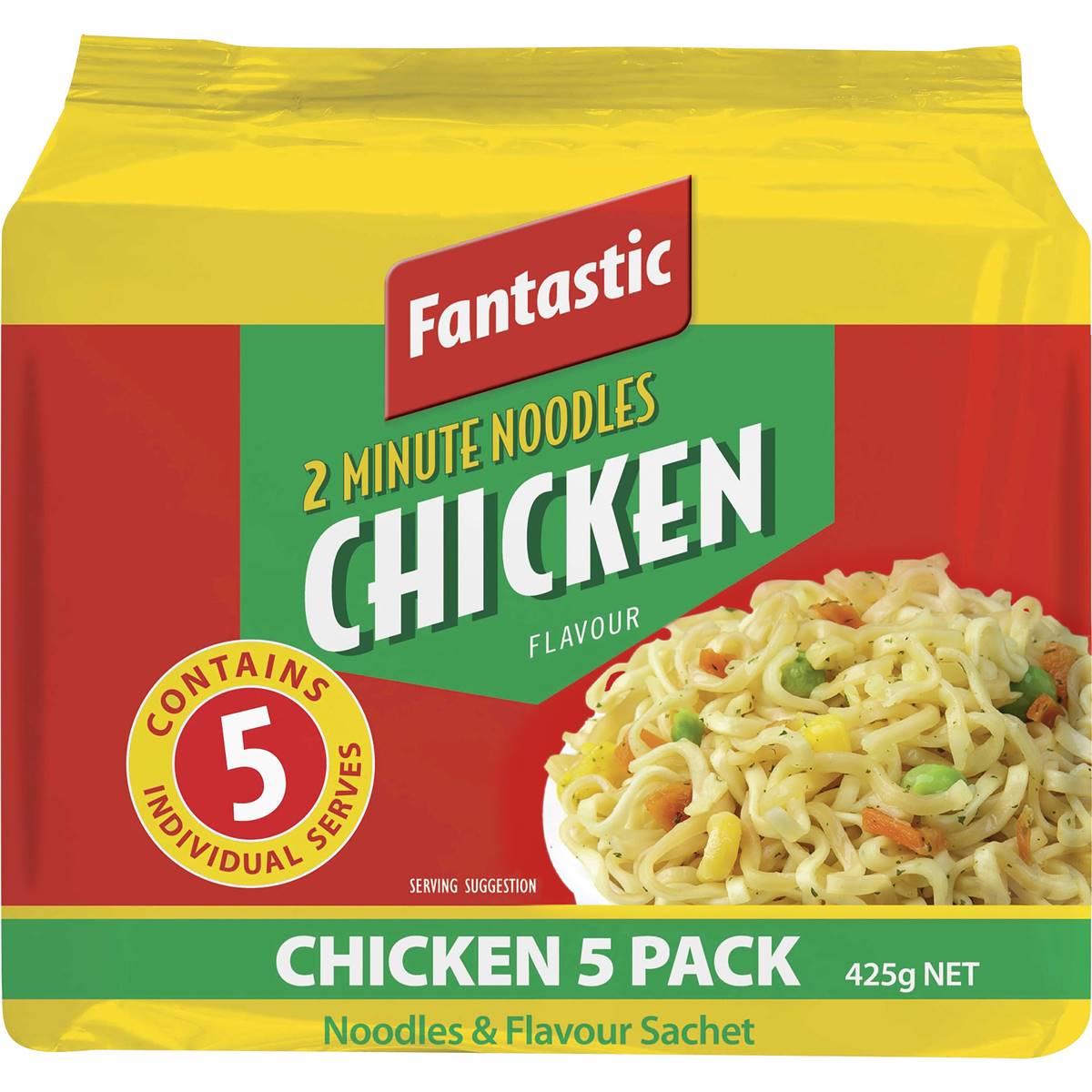Fantastic 2 Minute Noodles Chicken 5 Pack Woolworths fantastic-2-minute-noodles-chicken-5-pack-woolworths