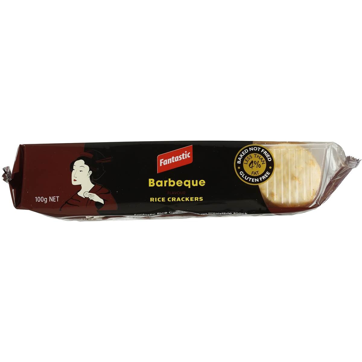 Fantastic Rice Crackers Bbq 100g Woolworths
