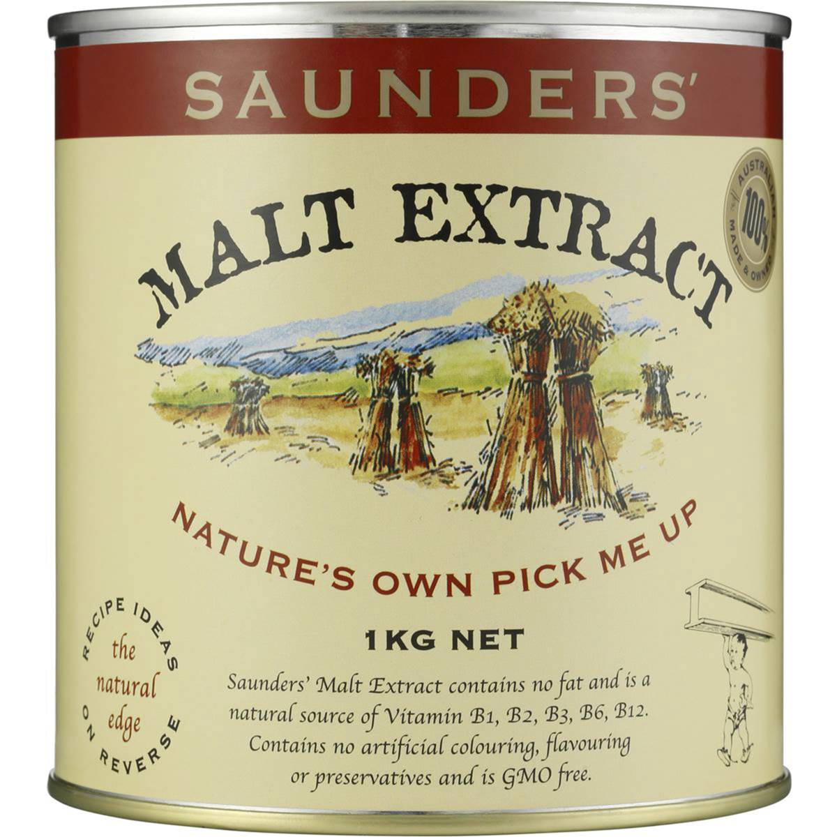 Saunders Malt Extract 1kg Woolworths
