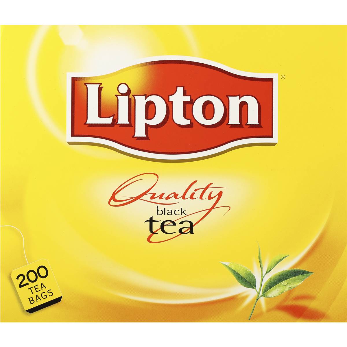 Lipton Quality Black Tea Tea Bags 200 Pack | Woolworths