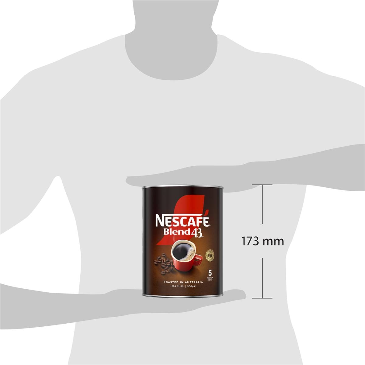 Nescafe Blend 43 Instant Coffee 500g Woolworths 7492