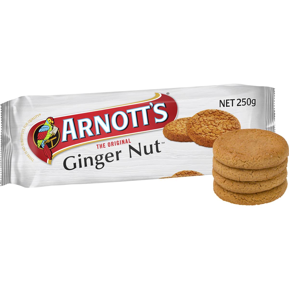 Arnott's Ginger Nut Plain Biscuits Plain Biscuits 250g | Woolworths