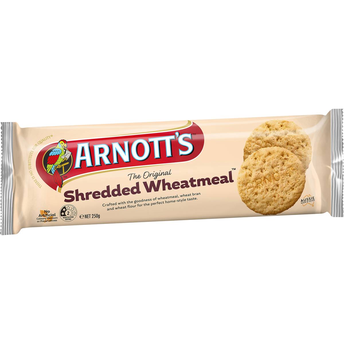 Arnotts Shredded Wheatmeal Plain Biscuits 250g | Woolworths