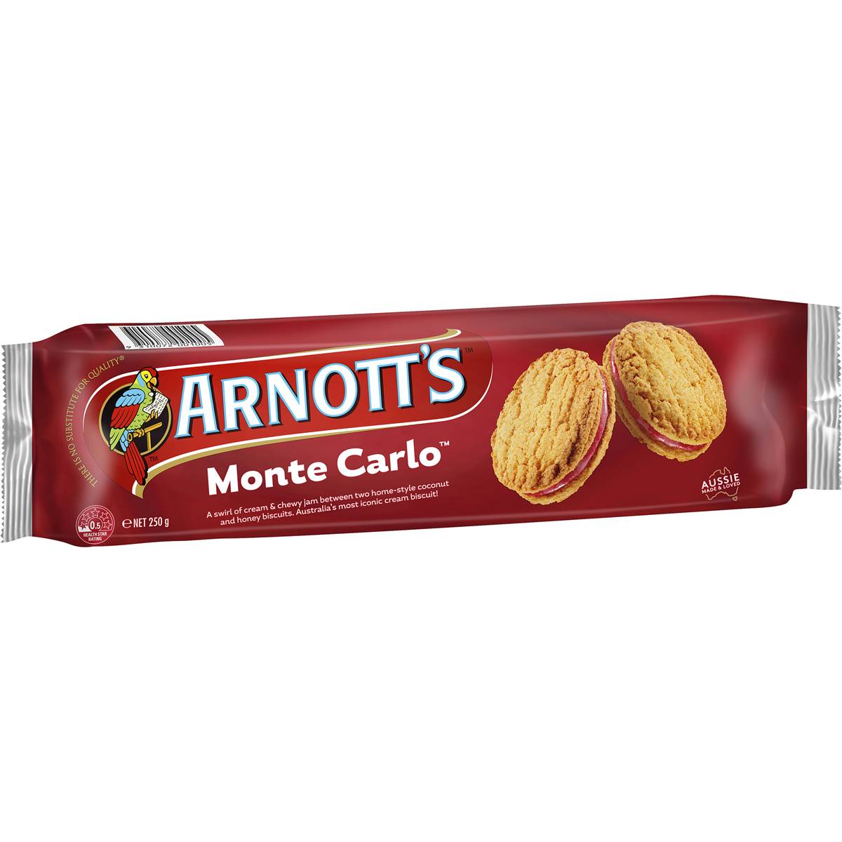 Arnott's Monte Carlo Cream Biscuits 250G | Woolworths