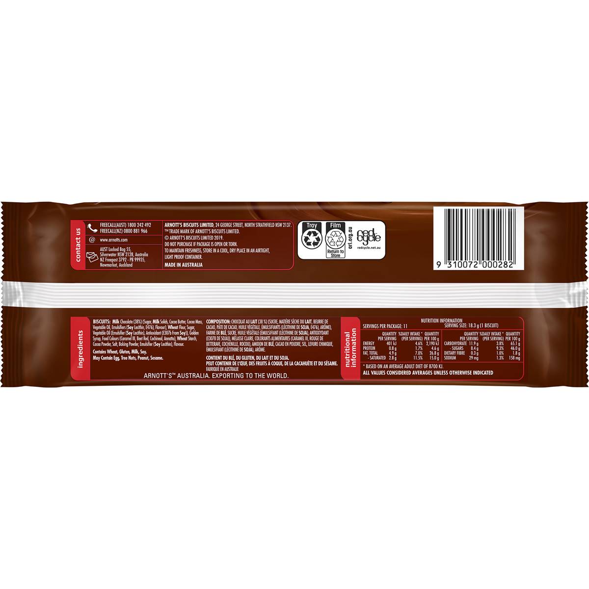 Arnott's Tim Tam Original Chocolate Biscuits 200g | Woolworths